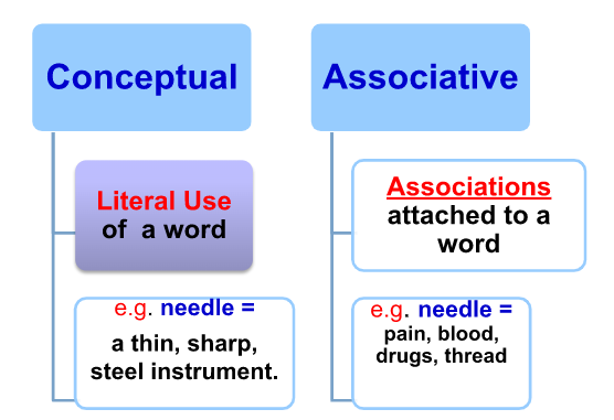 types of meaning diagram